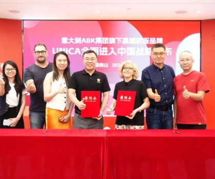 強(qiáng)強(qiáng)聯(lián)合！金意陶與意大利ABK集團(tuán)達(dá)成戰(zhàn)略合作！