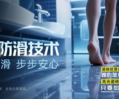 全新黑科技｜歐神諾鏡面防滑技術(shù)，讓您的家更安全！